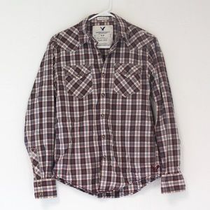 American Eagle Casual Button Down
